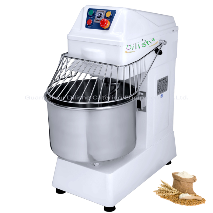 Commercial Spiral Flour Kneading Machine 10L 20L 25L 50L 100L Bakery Bread Pizza Dough Mixer for Price