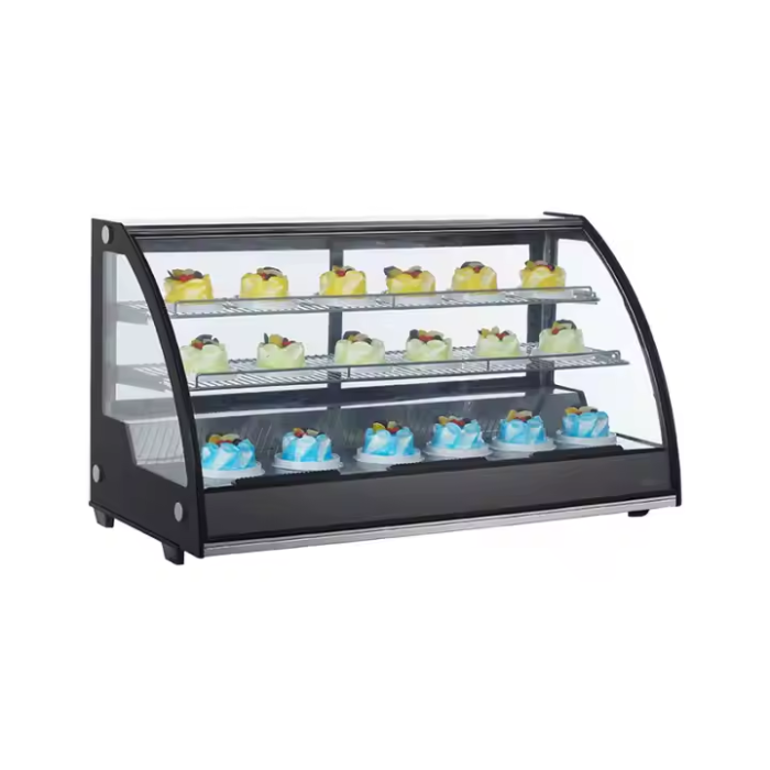 Bakery Case Display Refrigerated Table Cake Cabinet Freezer Display Door Manufacturer Refrigerator Cake Display Case - Image 2