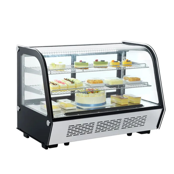 Bakery Case Display Refrigerated Table Cake Cabinet Freezer Display Door Manufacturer Refrigerator Cake Display Case