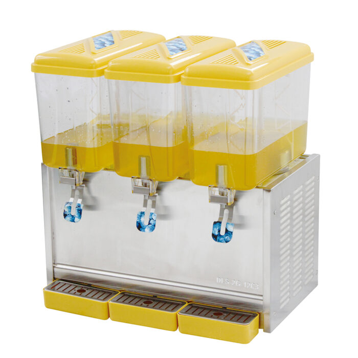 Hot sale 18L*3 Tanks Drink Machine Cold Beverage Dispenser Commercial Juice Dispenser