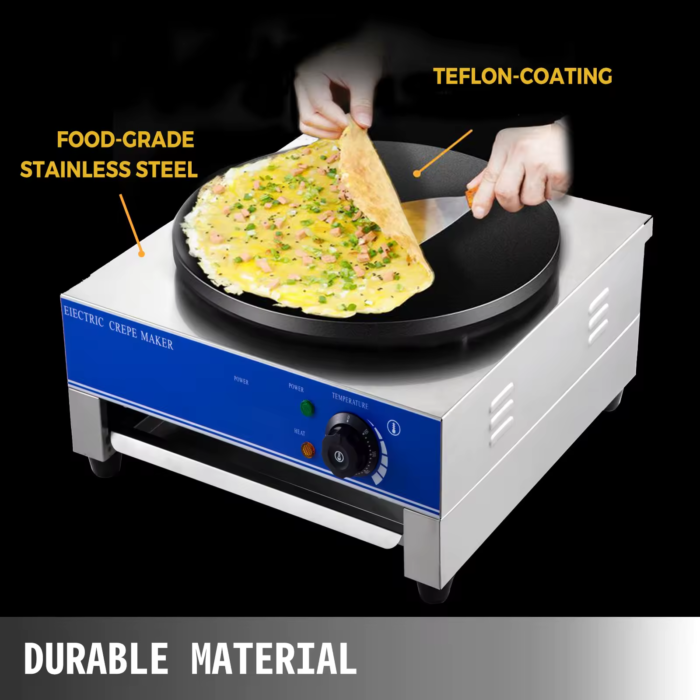 Commercial Crepe Machine Electric Crepe Makers Double Head Crepe Making Machine with Factory Price - Image 4