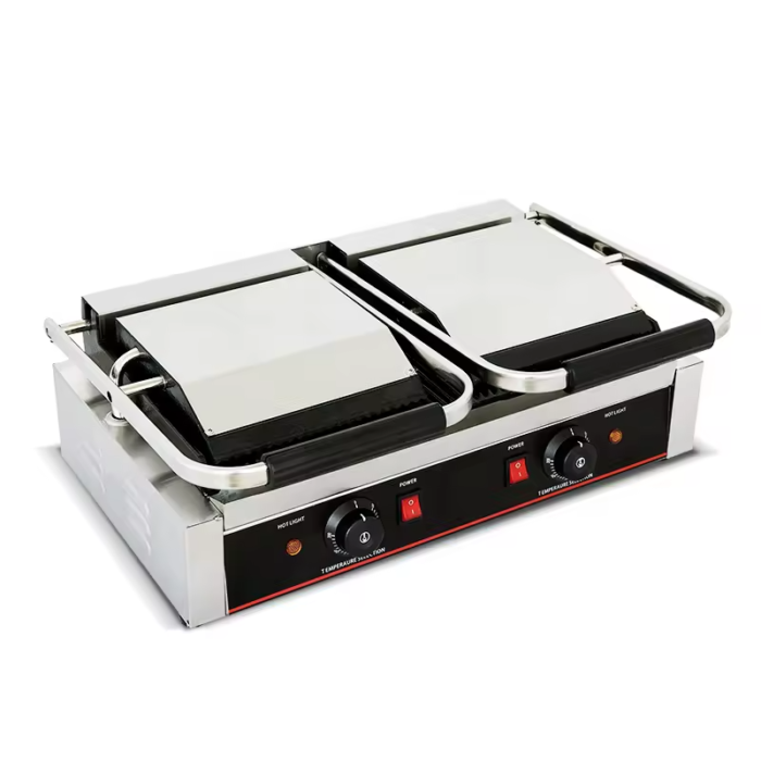 Commercial High Quality Contact Panini Sandwich Grill Machine for Sale - Image 4