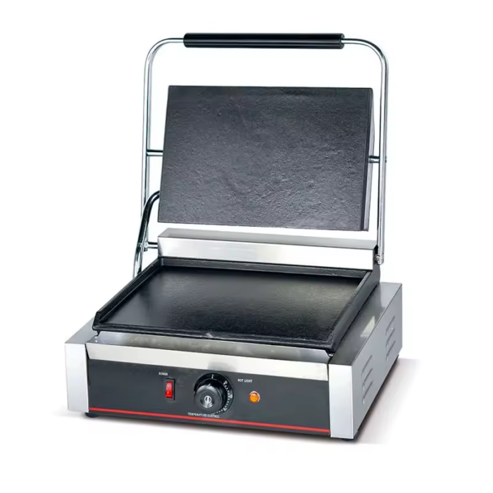 Mini Tabletop Commercial Single Head Electric Contact Sandwich Panini Toaster
